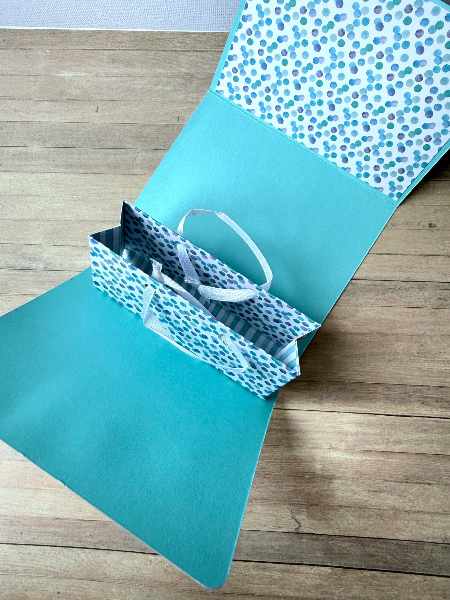 Grußkarte mit Tasche - Geldgeschenk