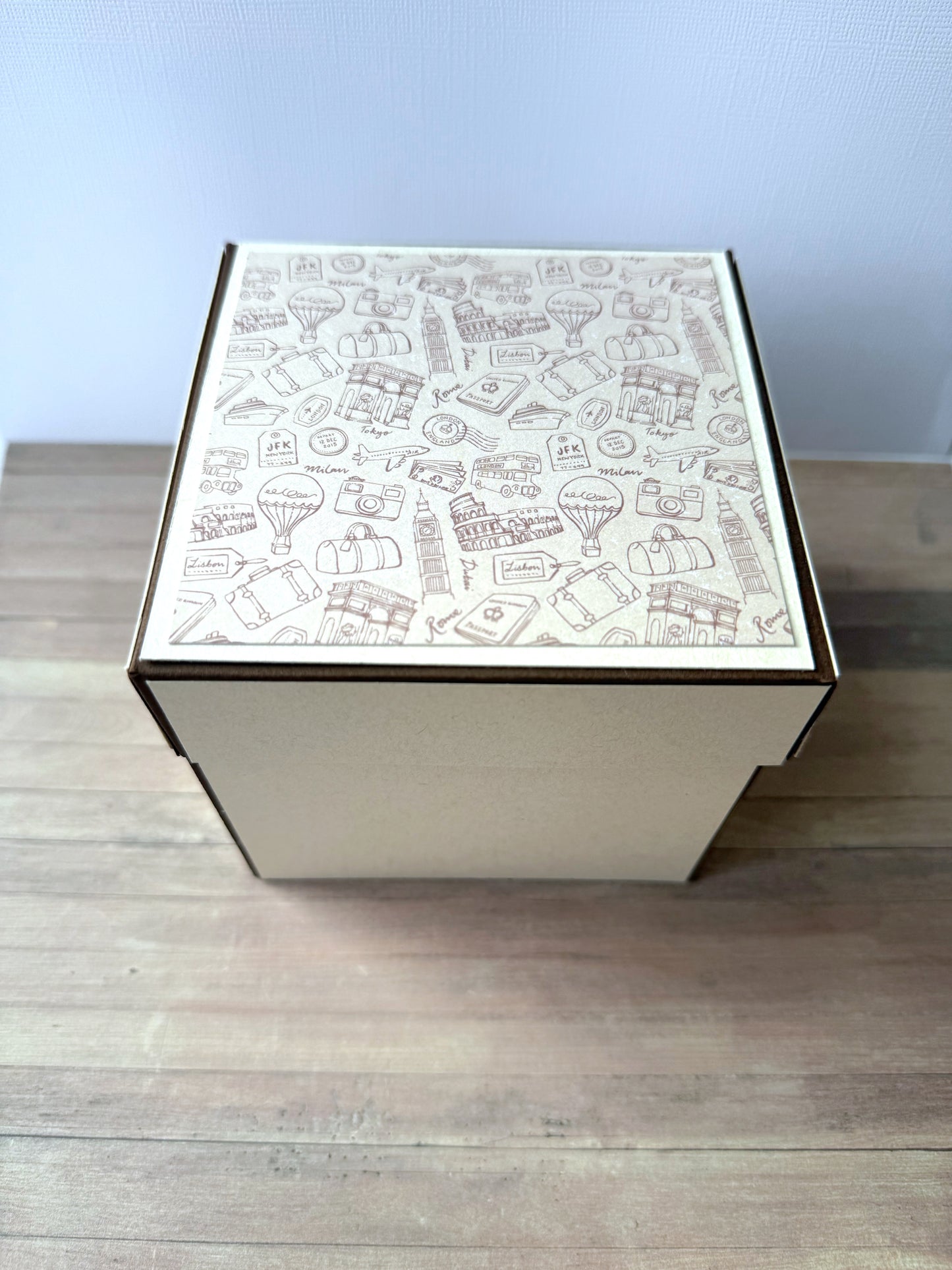 Explosionsbox Reise