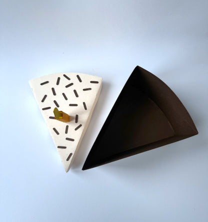 DIY Bastelset Geschenkbox Kuchen - mit Kerzen