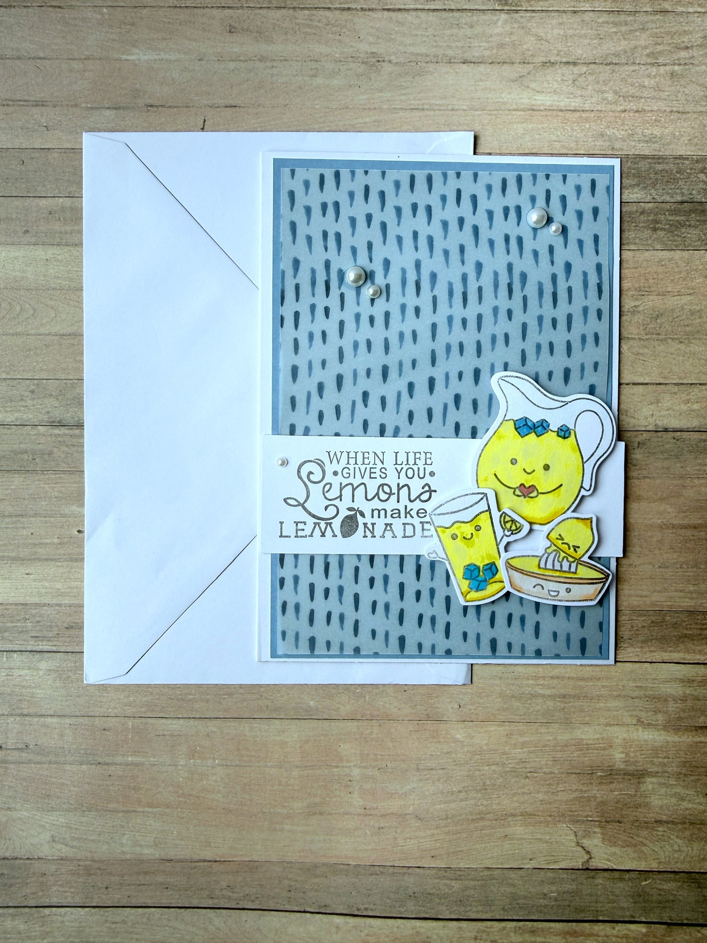 Grußkarte - Zitronenlimonade