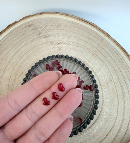Miniatur Herzen rot - 20er Set