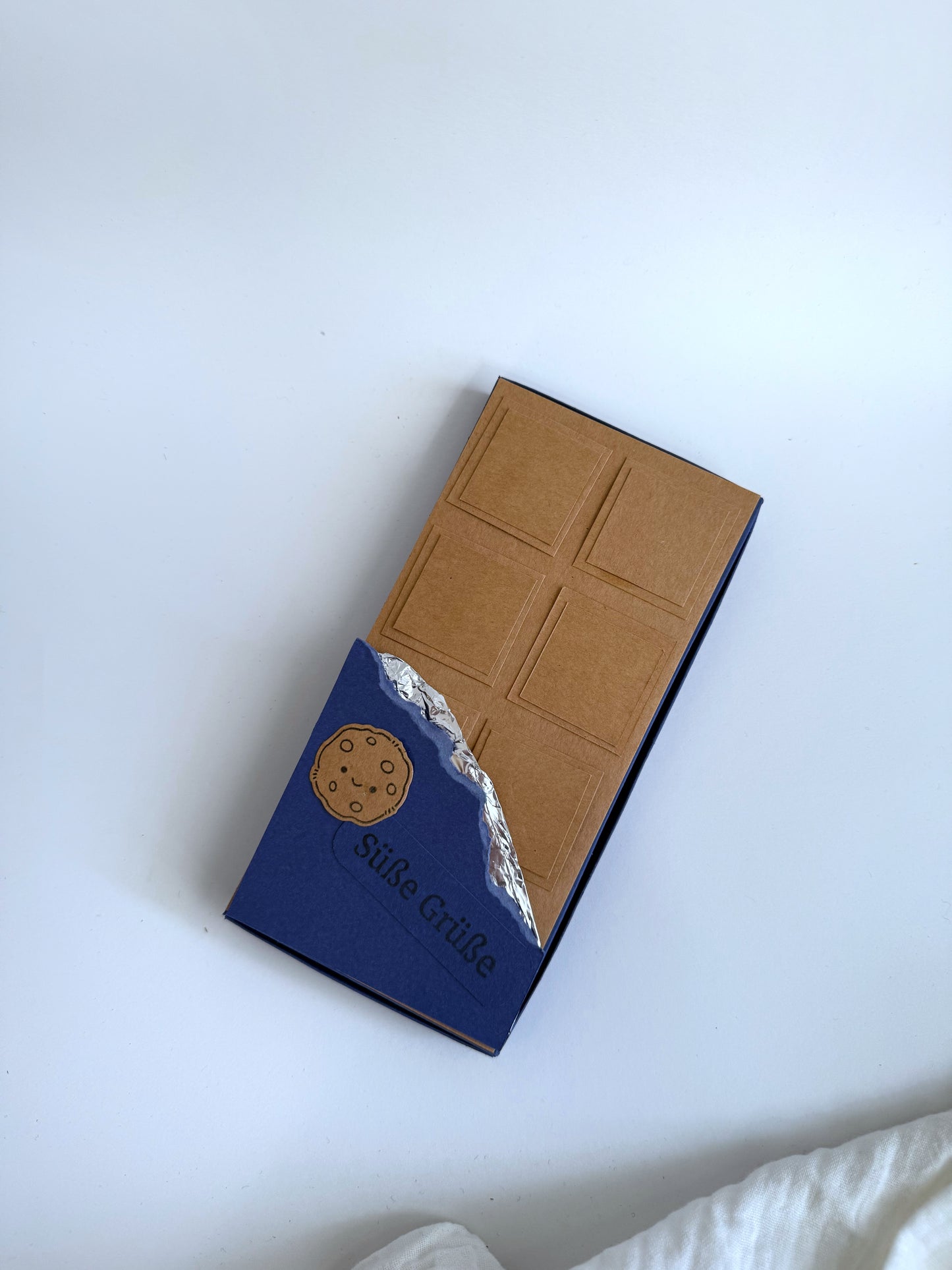 DIY Bastelset Geschenkbox Schokolade - verschiedene Farben