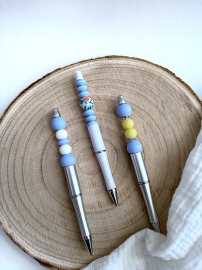 Kugelschreiber schlicht, Frühling - verschiedene Varianten