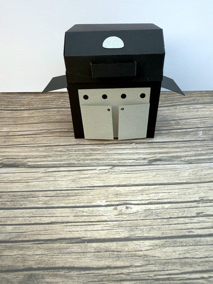 Geschenkbox Grill - Verpackung für Gutschein oder Geld