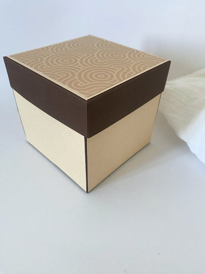 Explosionsbox Yoga, Pilates - Geschenkbox