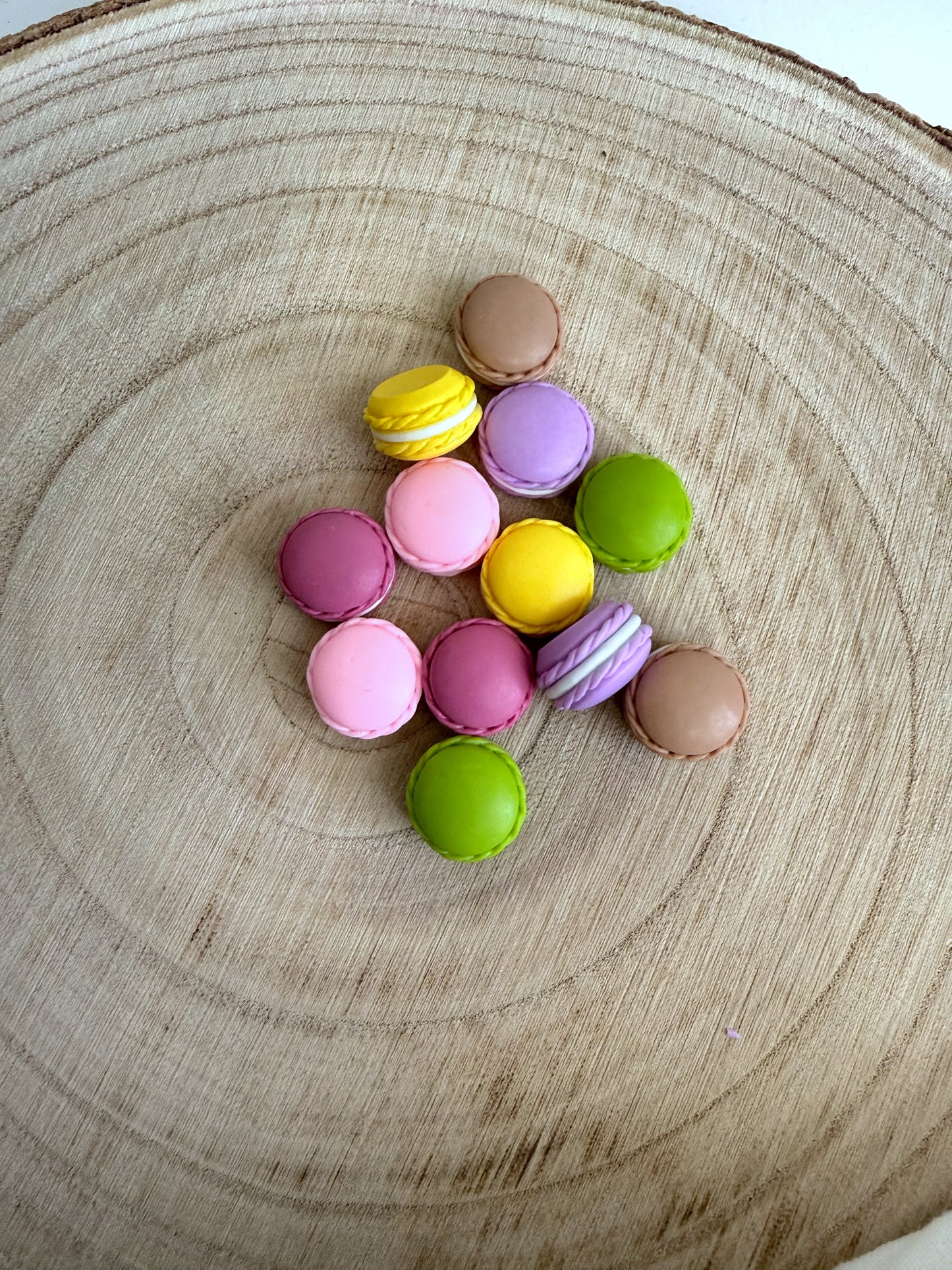 Miniatur Macarons - 2er Set verschiedene Farben