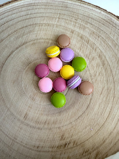 Miniatur Macarons - 2er Set verschiedene Farben