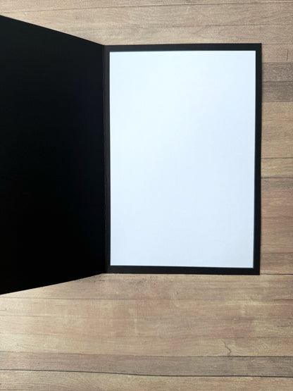 Beileidskarte Karte, Trauer - Kreuz