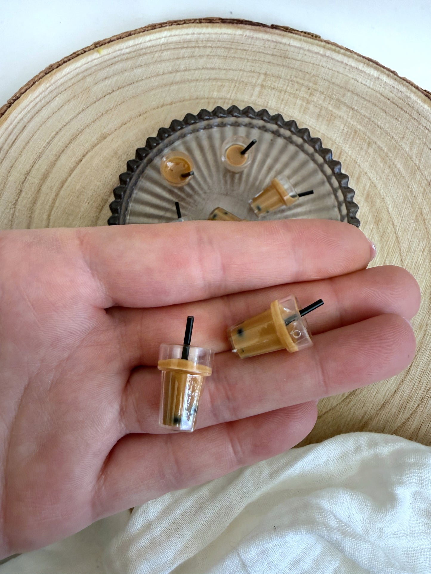 Miniatur Eiskaffee Gläser - 2er Set