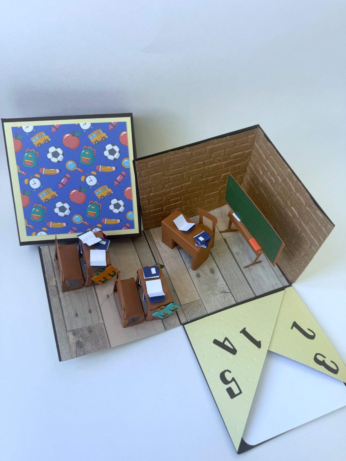 Explosionsbox Einschulung