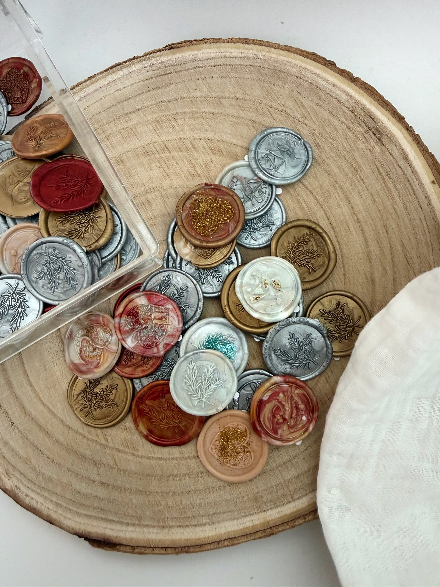 Überraschungstüte Wachssiegel - 10 Stück handgemachte Siegel