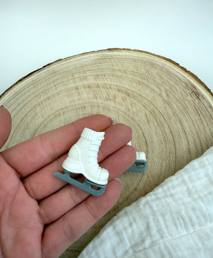 Miniatur Schlittschuhe - 1 Paar