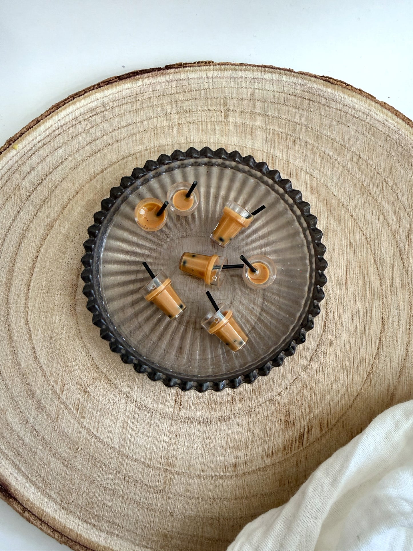 Miniatur Eiskaffee Gläser - 2er Set