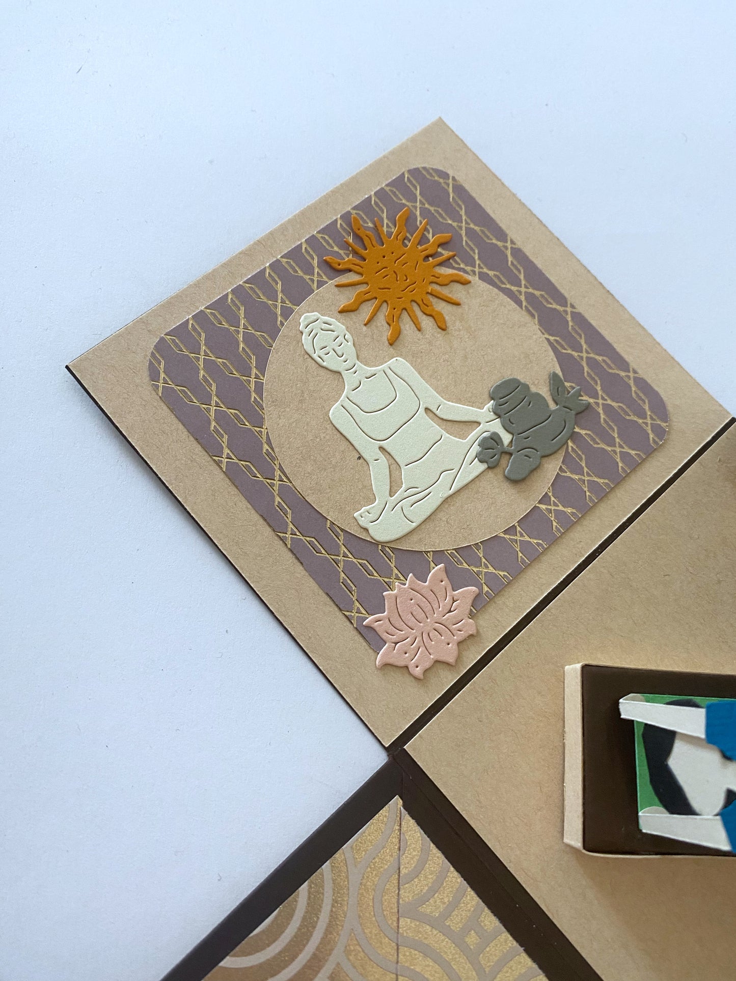 Explosionsbox Yoga, Pilates - Geschenkbox