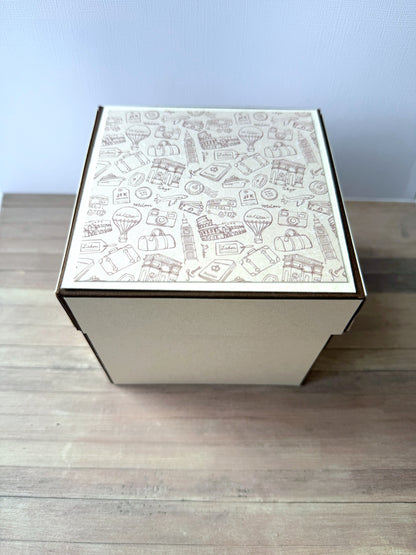 Explosionsbox Reise