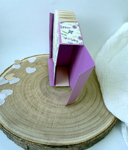 Geschenkbox Akkordeon - zwei Geschenkboxen