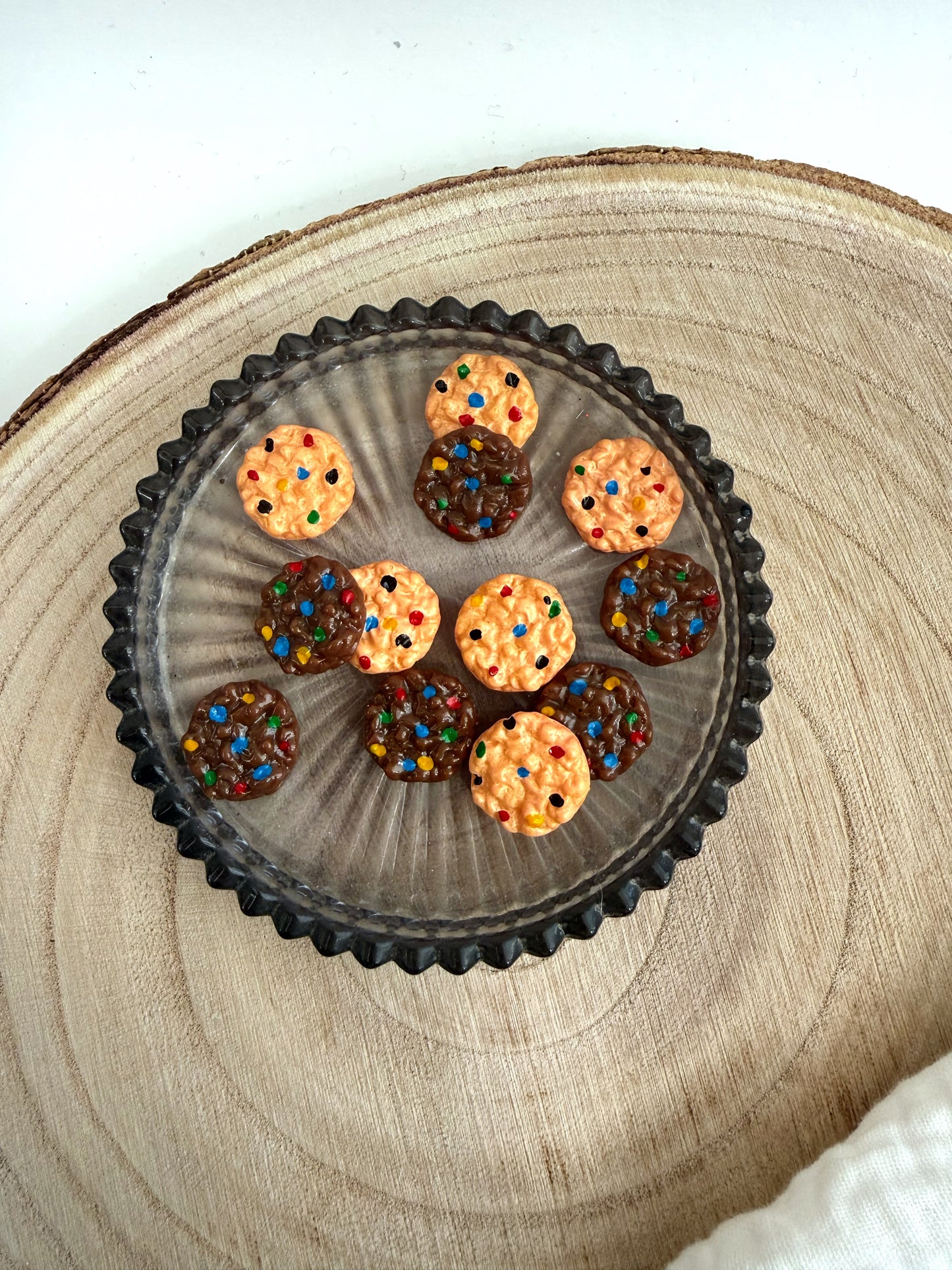 Miniatur Cookies, Kekse - 2er Set