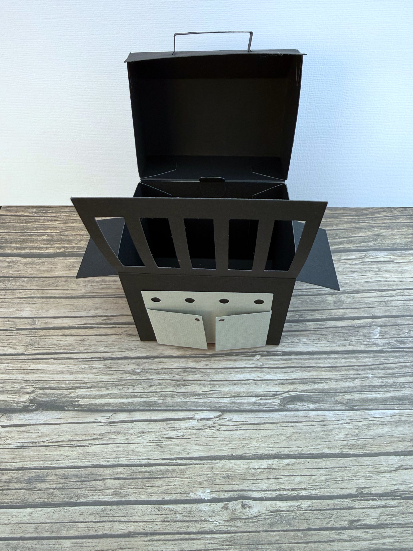 Geschenkbox Grill - Verpackung für Gutschein oder Geld