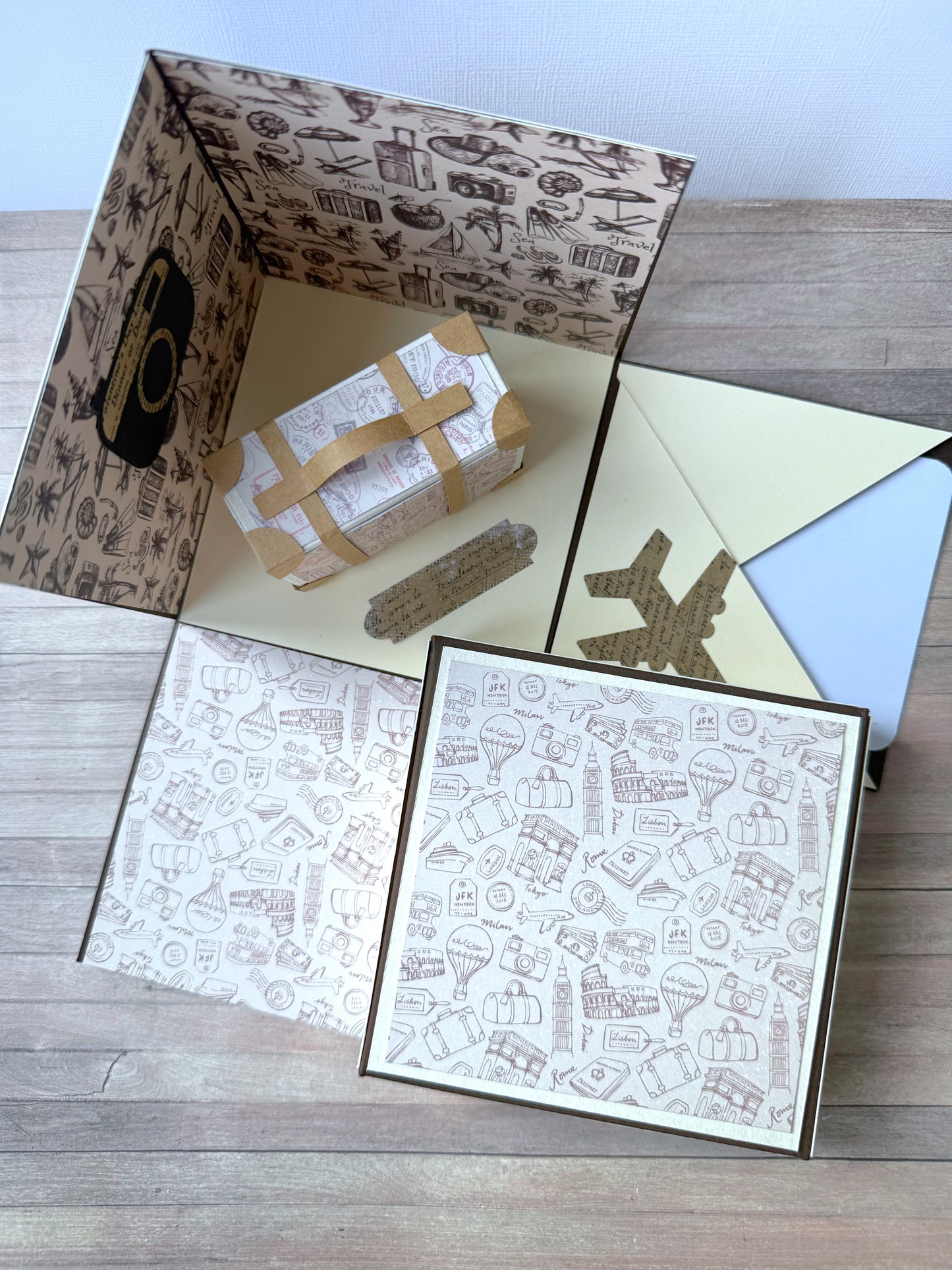 Explosionsbox Reise