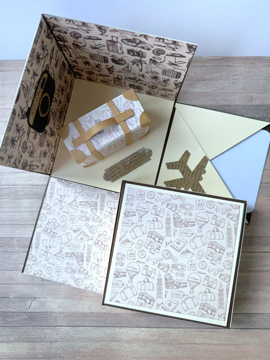 Explosionsbox Reise