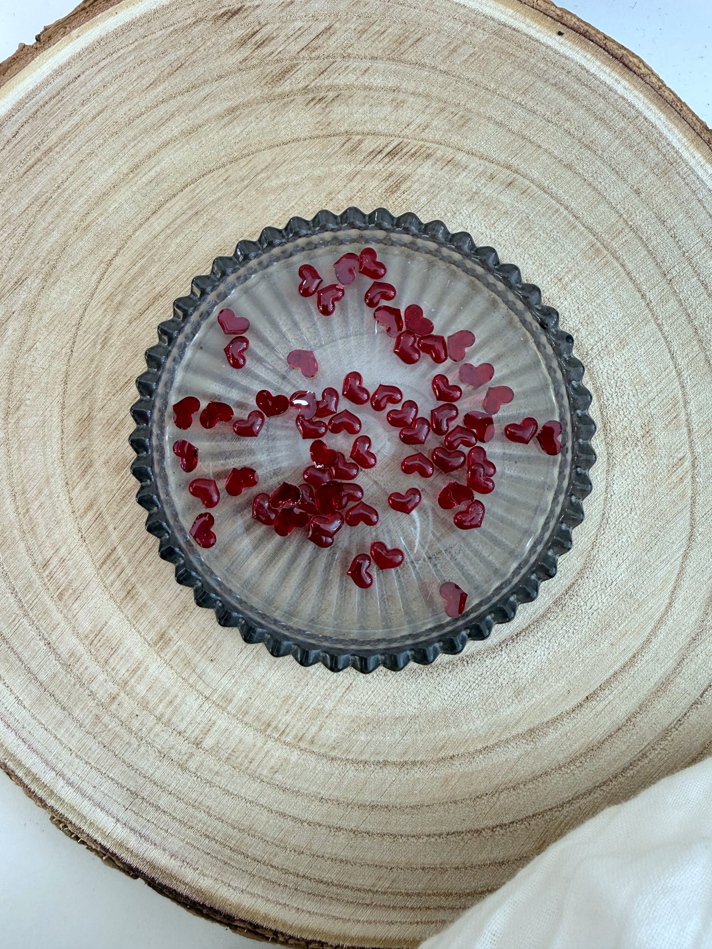 Miniatur Herzen rot - 20er Set