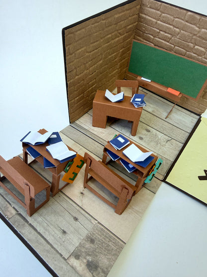 Explosionsbox Einschulung