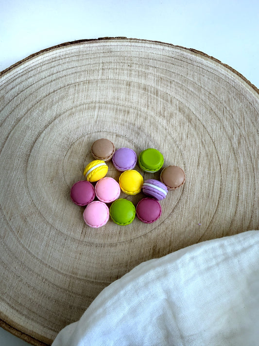 Miniatur Macarons - 2er Set verschiedene Farben