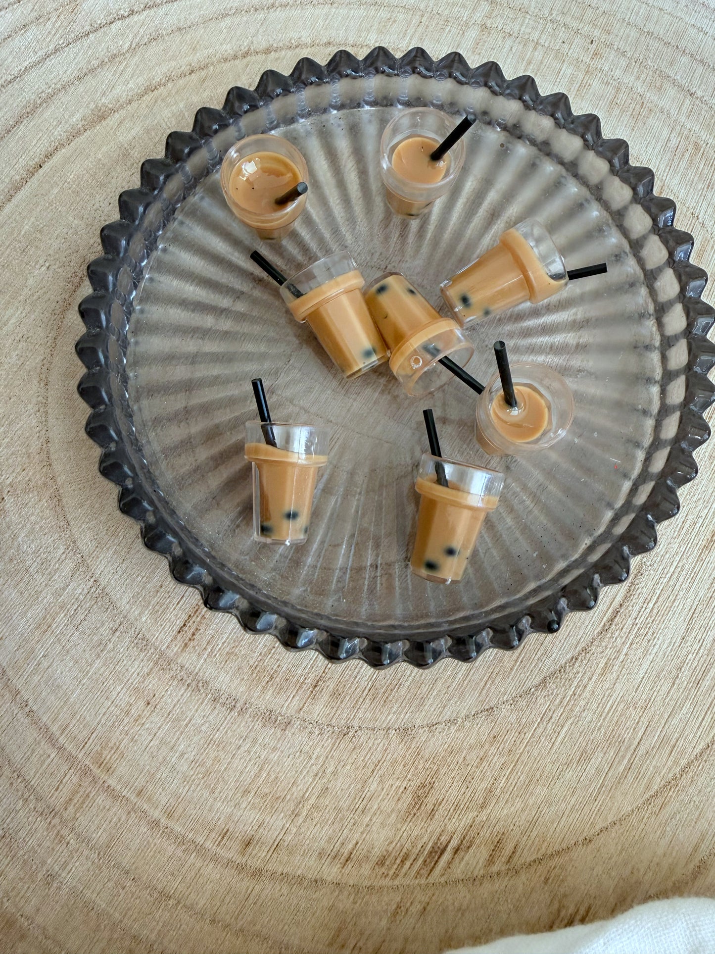 Miniatur Eiskaffee Gläser - 2er Set