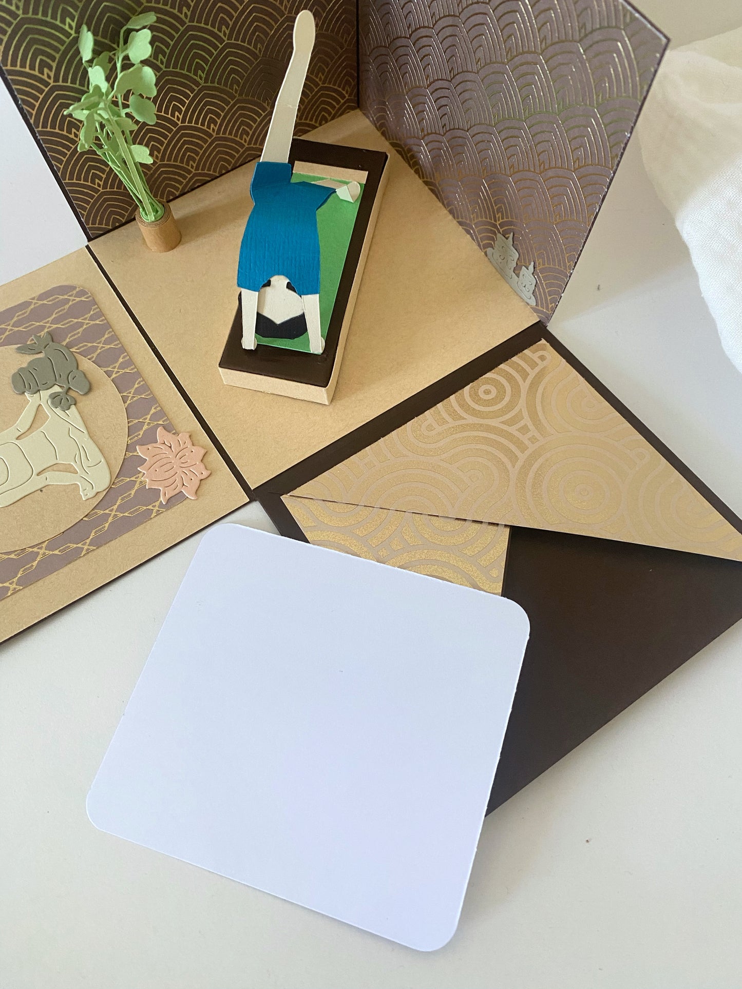 Explosionsbox Yoga, Pilates - Geschenkbox