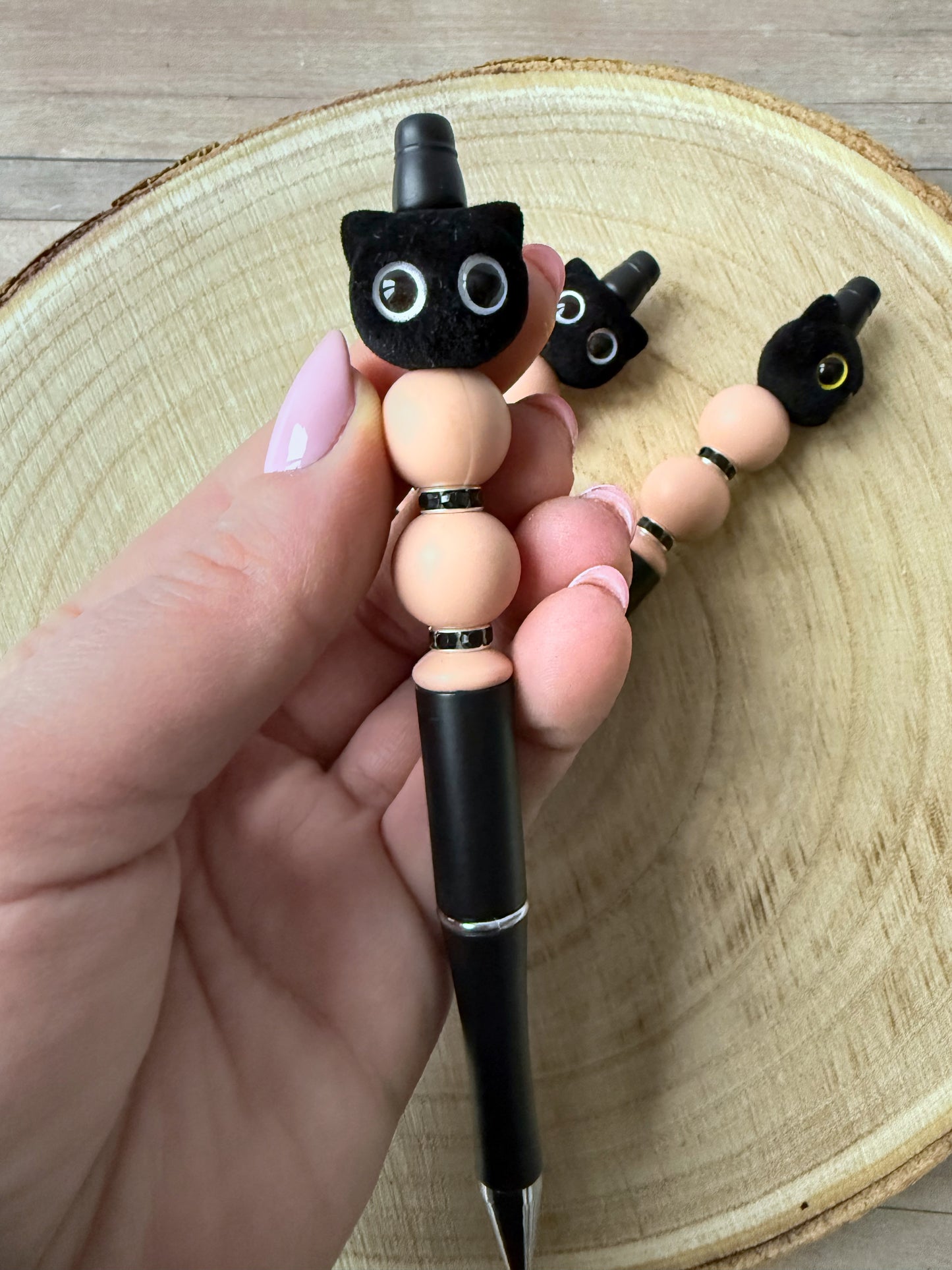 Kugelschreiber schwarze Katze