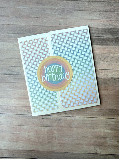 Grußkarte mit Tasche - Geldgeschenk