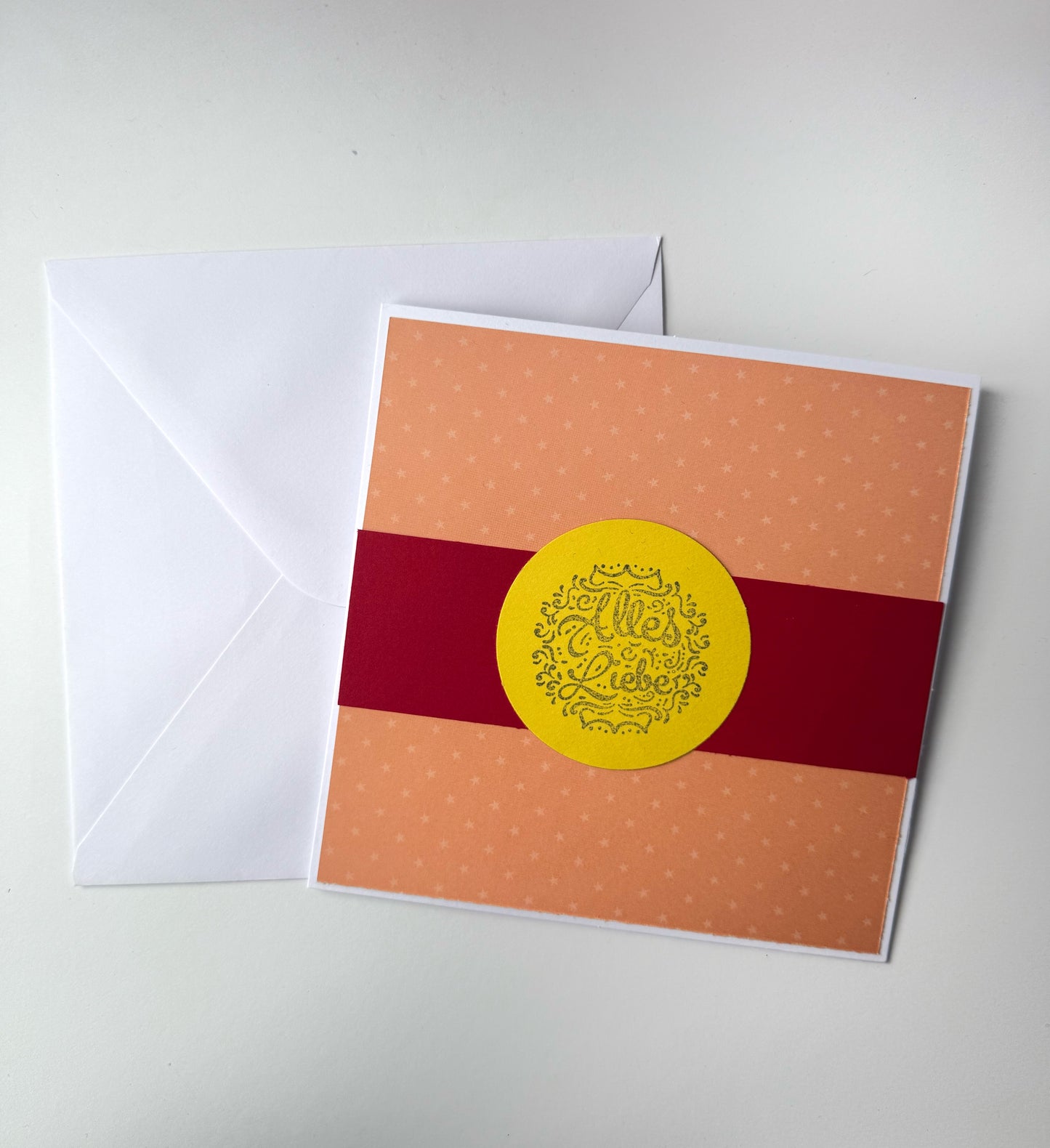 3d Pop-up Karte - Fotos bunt