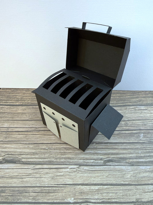 Geschenkbox Grill - Verpackung für Gutschein oder Geld