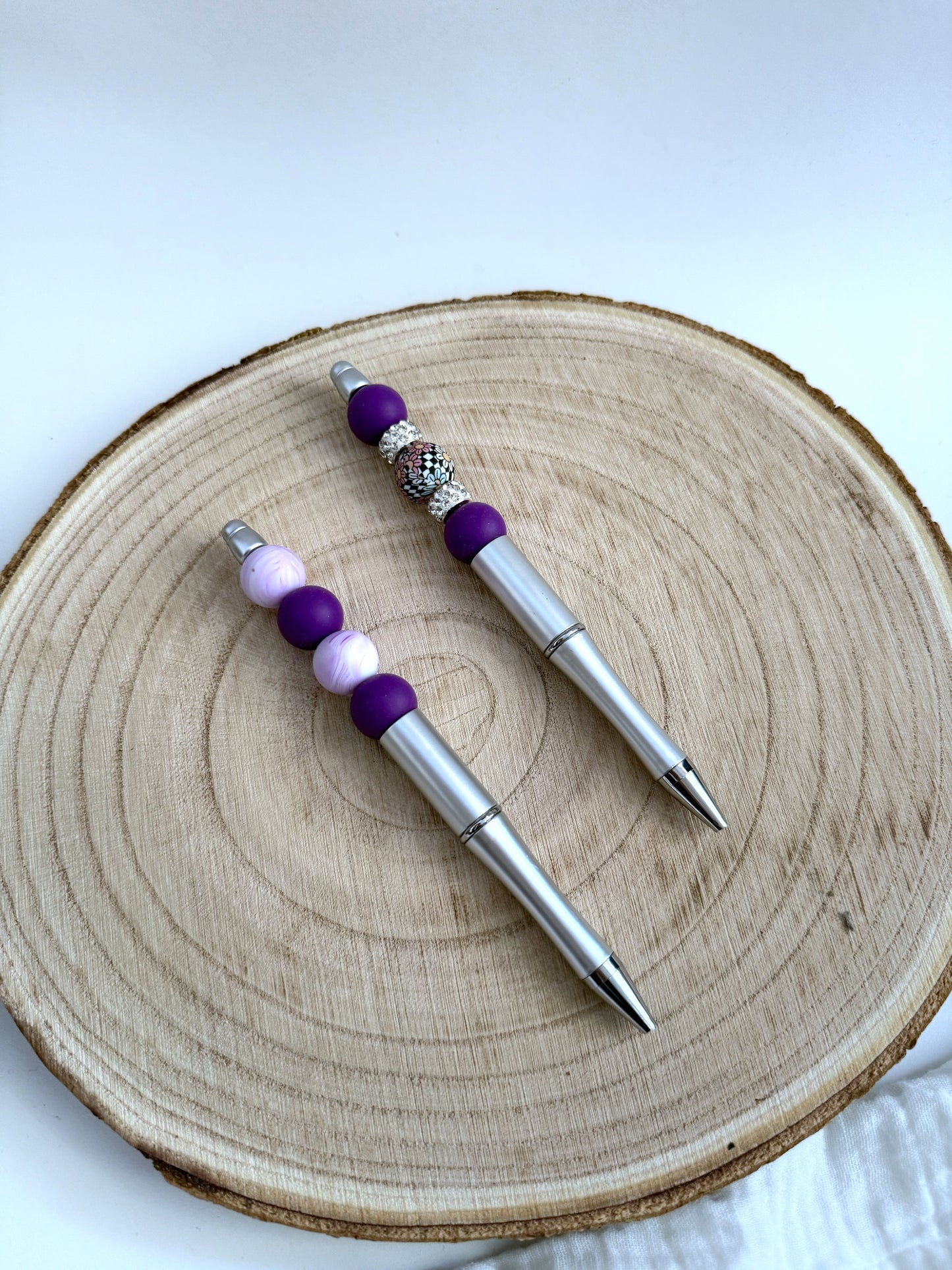 Kugelschreiber lila - verschiedene Varianten