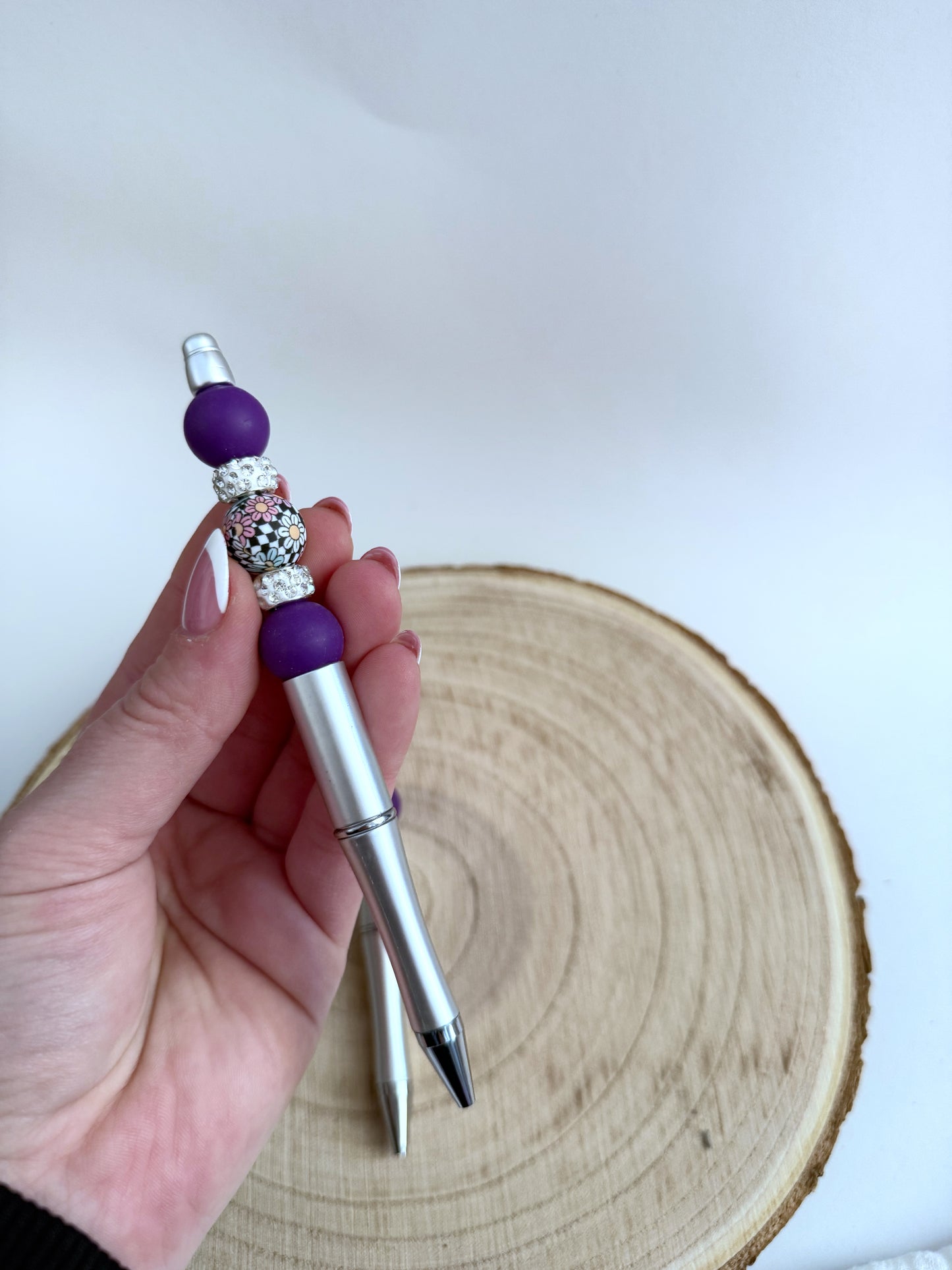 Kugelschreiber lila - verschiedene Varianten