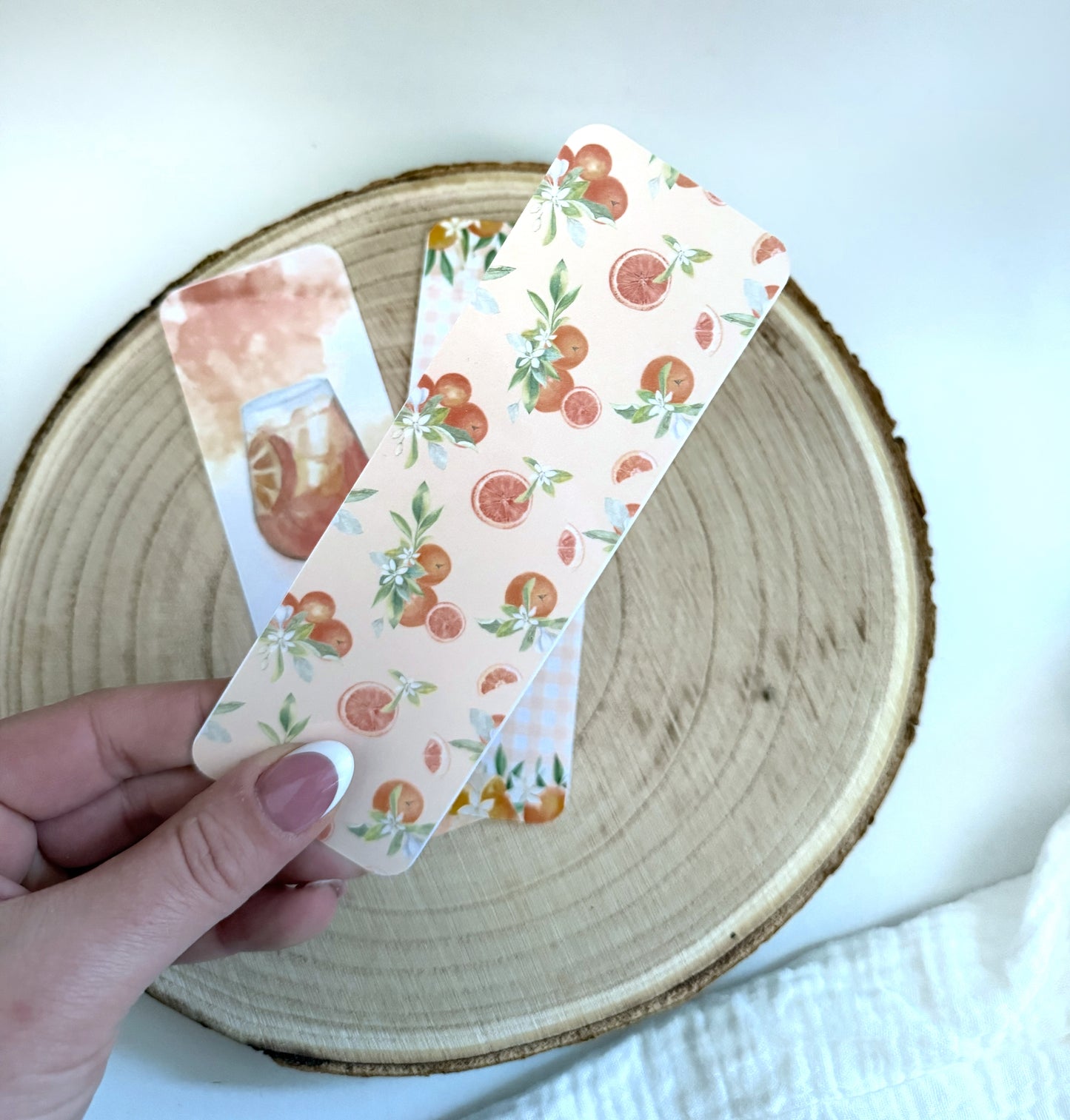 Lesezeichen Orange - Einzeln oder 3er Set