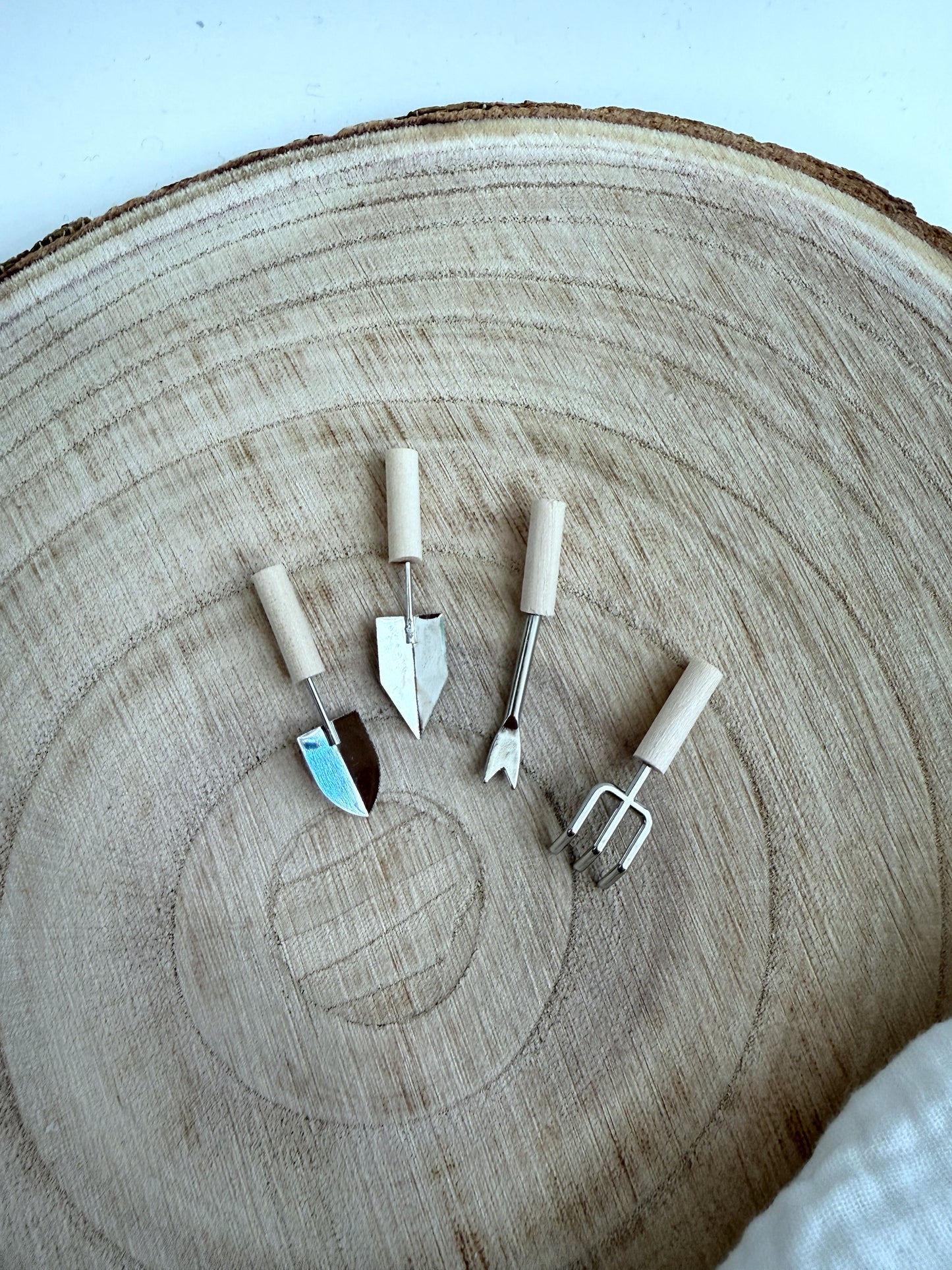 Miniatur Gartenwerkzeug - 4er Set