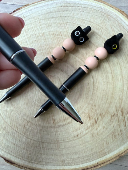 Kugelschreiber schwarze Katze