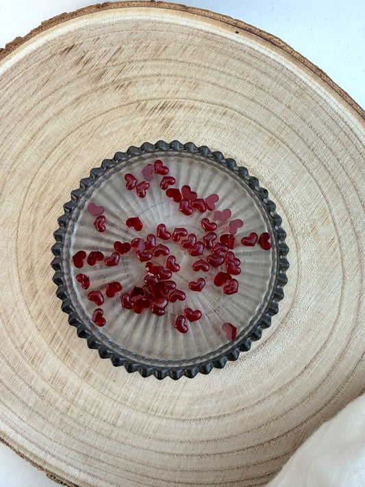 Miniatur Herzen rot - 20er Set