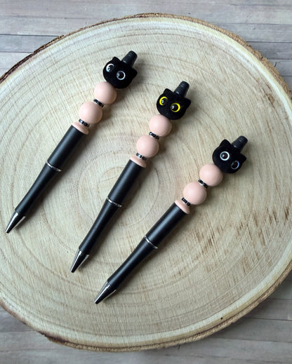 Kugelschreiber schwarze Katze