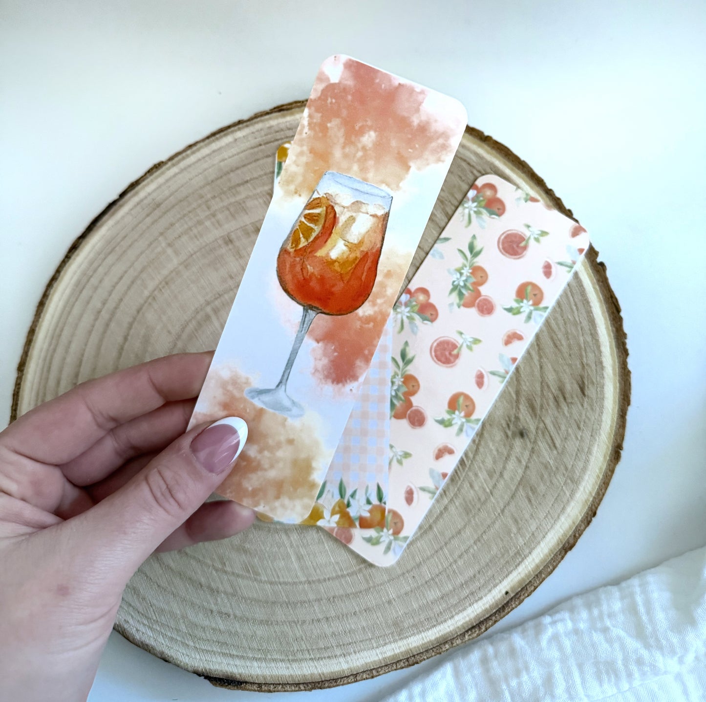 Lesezeichen Orange - Einzeln oder 3er Set