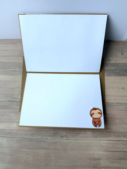 Shakerkarte Kindergeburtstag Dschungel -