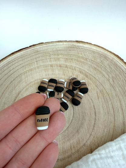 2D Miniatur Kaffeebecher - 4er Set