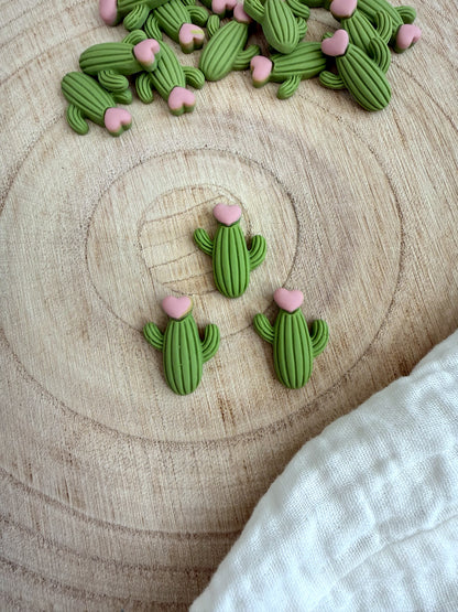 2D Miniatur Kakteen - 3er Set